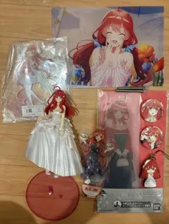 五等分の花嫁 ごとよめ メガBIGアクリルスタンド アクリルスタンド 8点
