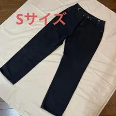 SHEIN シーイン　ブラック　デニムパンツSのサムネイル
