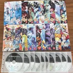 全巻セット【中古】DVD▼ガンダム ビルドシリーズ(25枚セット)ファイターズ 全9巻 + ファイターズトライ 全9巻 + 特別編 + ダイバーズ 全6巻▽レンタル落ち youing-a-ys_185191-199