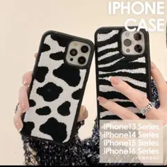 アニマル ウシ柄 iPhoneケース スマホケース iPhone16