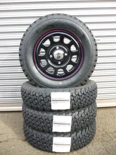 アイリ―様専用ブラックナット付☆ブリヂストンRD-604☆145/80R12