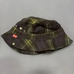 Supreme 90's チェック柄バケットハット　MADE IN USA