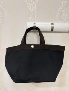 エルベシャプリエ 705Cトート コーデュラ ナイロン M ブラック ブラウン エルベシャプリエ 705Cトート コーデュラ ナイロン M ブラック