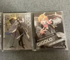 寂雷 一二三 ローソン スクエア缶バッジ 2点セット