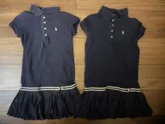 Polo Ralph Lauren ワンピース 6歳 ネイビー ×2枚