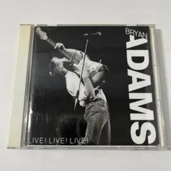 【帯付】Bryan Adams / LIVE! LIVE! LIVE!（国内盤）