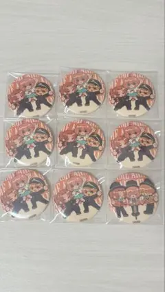 あらなるめい 缶バッジ 9個セット あらき nqrse めいちゃん