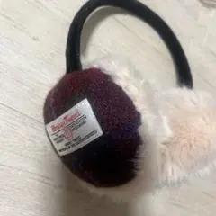 Harris Tweed チェック耳あて イヤーマフのサムネイル