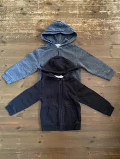 H&M 110cm パーカー 2枚セット