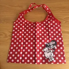 ★ハローキティ　ドット柄エコバッグ　2015年