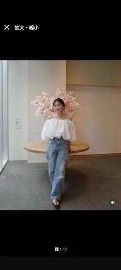美品】【タグあり】un3d GATHER BALOON AIO36 カーキ - メルカリ