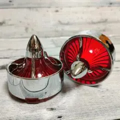 ハーレー ショベルヘッド YANKEE ウインカー レッドレンズ ブルー