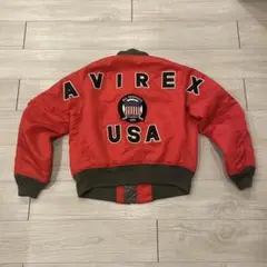AVIREX MA-1 フライトジャケット レッド