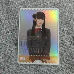 上原歩夢　大西亜玖璃　PE＋ サイン　ラブライブ ラブカ 金箔押しサイン PL!N-bp1-034-PE＋ 上原 歩夢 大西亜玖璃