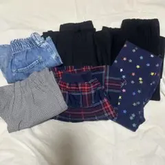 子供用まとめ売り6点ボトムス