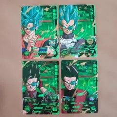 スーパードラゴンボールヒーローズ ブルマ プロモカード4枚セット