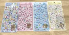 ち*い様 新品 未使用 ボンボンドロップシール ミニ しずくちゃん 4種