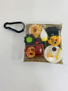 ガチャ詰めポーチ カフェ キーホルダー チャーム 可愛い オシャレ ケーキ パン