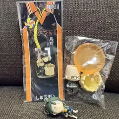 月島蛍 こえだらいず　フィギュア　ストラップ　ハイキュー!!