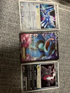 ガマゲロゲEX sr ディアルガlv 63 ダークライ lv 50 ３枚セット⭐︎
