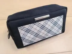 美品 バーバリー Burberry ノバチェック ポーチ ブラック ブランド03のサムネイル