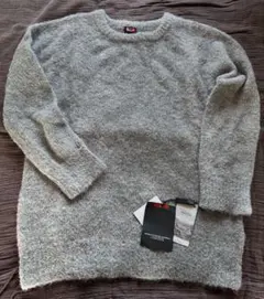 ダブルスタンダードクロージング　アルパカ　グレー セーター ニット　38