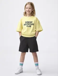 ★1,2回着用美品★ KIDSドライアクティブショーツ(水陸両用) ブラック