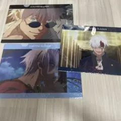 【呪術廻戦 懐玉・玉折】場面写クリアファイル 五条悟、夏油傑 伏黒甚爾