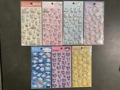 ぷくっとシール　サンリオ 7枚セット