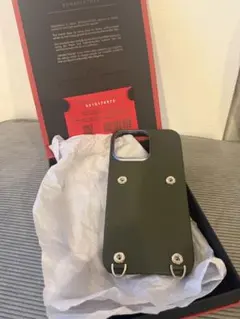 BONAVENTURA オリーブグリーン iPhone16promax用ケース