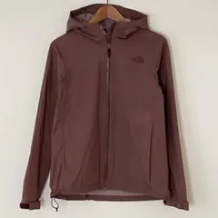 The North Face ブラウン フード付きウィンドブレーカー（女性用）