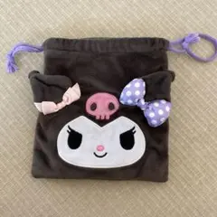 クロミちゃん　巾着入れ　ポーチ