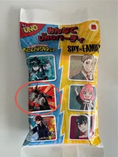 UNO 僕のヒーローアカデミア　爆豪勝己 マック　ハッピーセット