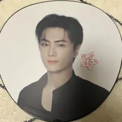 デコうちわ パーツ 星 ピンク