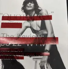 QUOTATION FASHION ISSUE 22 W+M