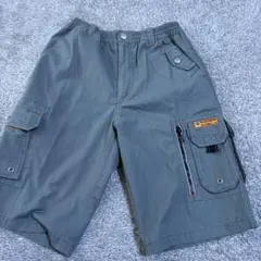 HYPER TEX BLUE CROSS カーゴショーツ グレー