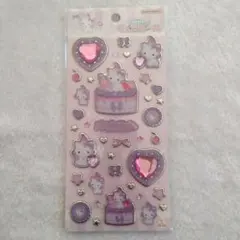 サンリオ　キラキラジュエルシール　チャーミーキティ