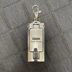 ZIPPO ジッポー 携帯灰皿 Handy Ashtray カラビナ付き シルバ - メルカリ