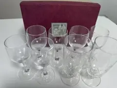 新品未使用 三洋陶器 林斎 ワイングラス 6客セット ビールグラス ペア