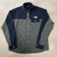 【THE NORTH FACE 】シャツ 140 カーキ/ブラック