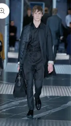 2015aw prada gradation wool coat archive
