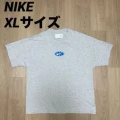 Nike バスケットボールロゴ Tシャツ XL グレー