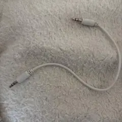 スピーカー用ケーブル　白　ホワイト