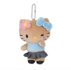 アベイルハローキティ50周年　マスコットチャーム　日焼けキティ