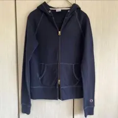 Champion ネイビー フルジップパーカー