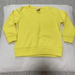 ベビーキッズ　イエロー　スウェット　100cm