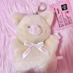 ファンシーアラモード♡ソフィーエショコラコラボ　くまさんぬいぐるみ&巾着袋セット ファンシーアラモード♡ソフィーエショコラコラボ くまさんぬいぐるみ
