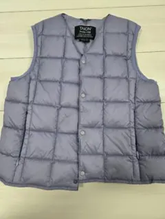 TAION パープル紫色 ダウンベスト 130cm