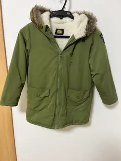 美品★ムージョンジョン　ボア　モッズコート　130