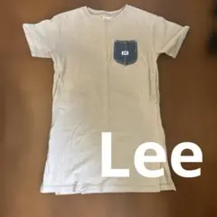 Lee ベージュ 半袖ワンピース 110